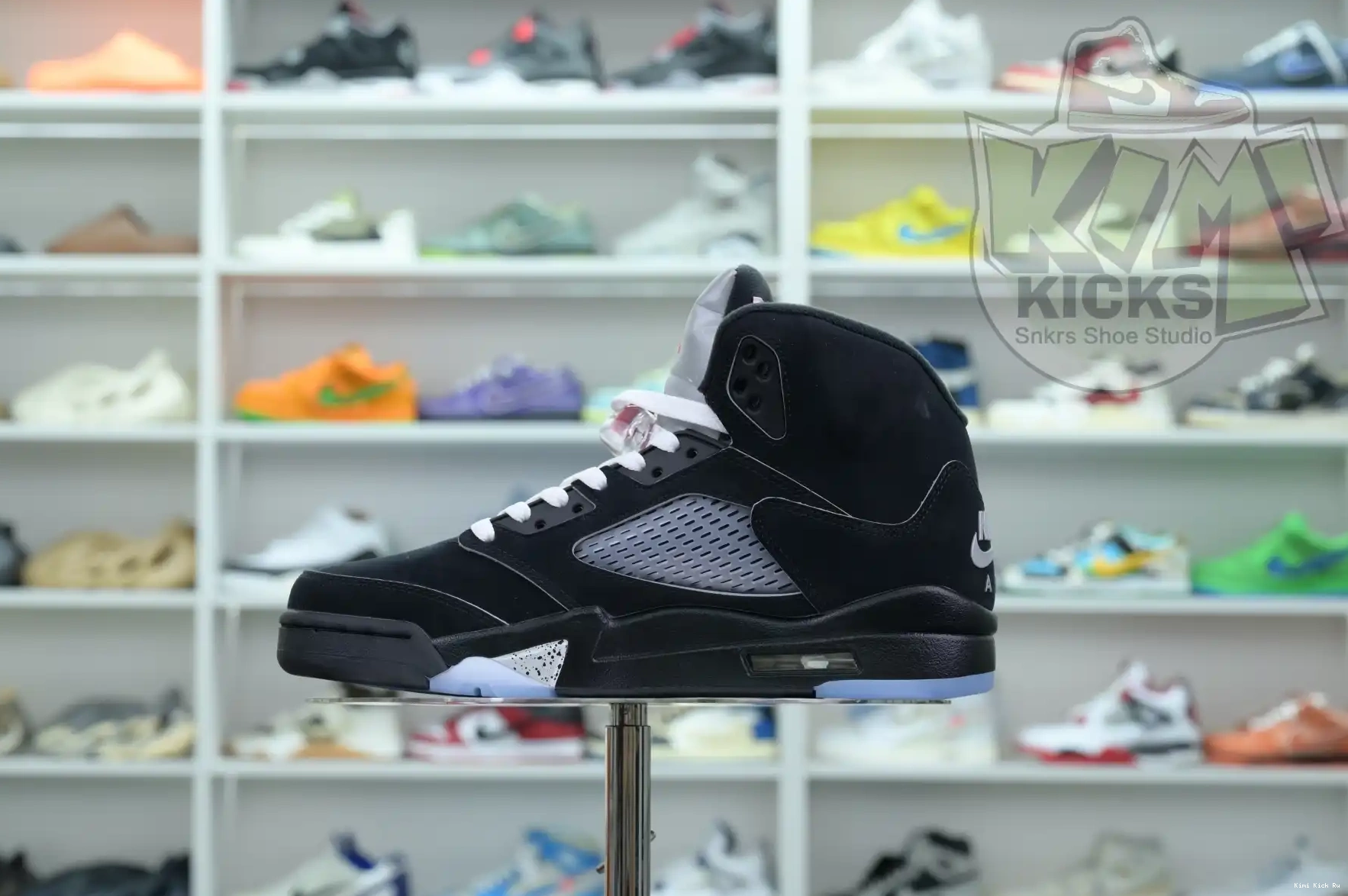 Jordan REIMAGINED” 5“BLACK Air Kimikick Jordan METALLIC 0524